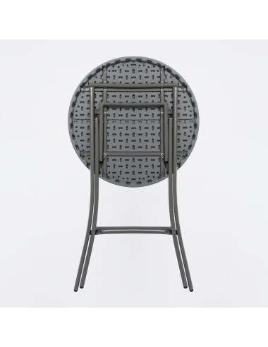 Mesa redonda alta 80x110 cm