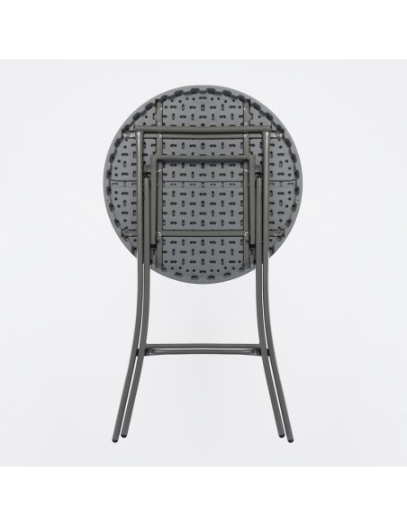 Mesa redonda alta 80x110 cm