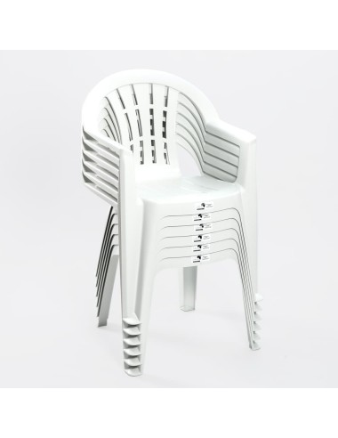 Silla con Brazos Rayas