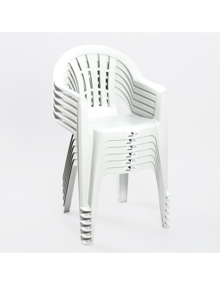 Silla con Brazos Rayas