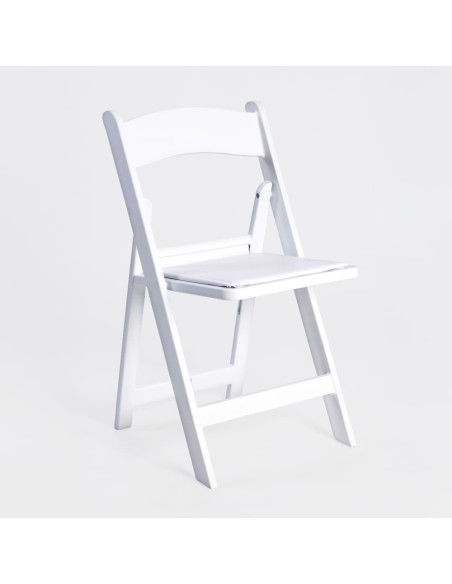 Silla Plegable Blanca Americana