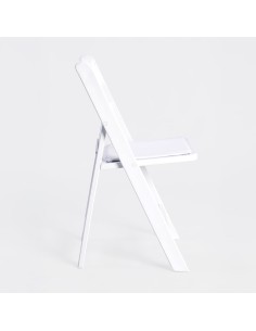 Silla Plegable Blanca Americana 2