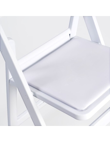Silla Plegable Blanca Americana