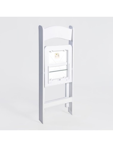 Cadeira Dobrável Branca Americana