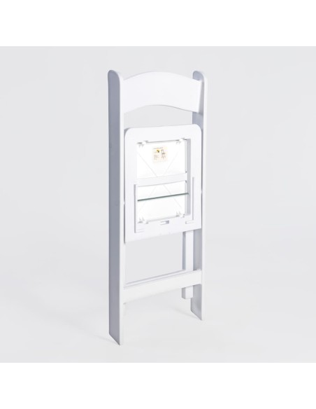 Silla Plegable Blanca Americana