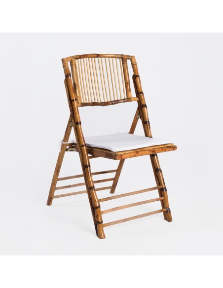 Silla Bambú Plegable