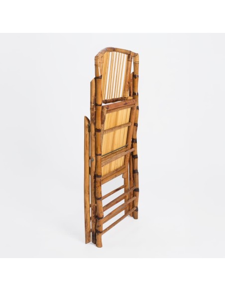 Silla Bambú Plegable