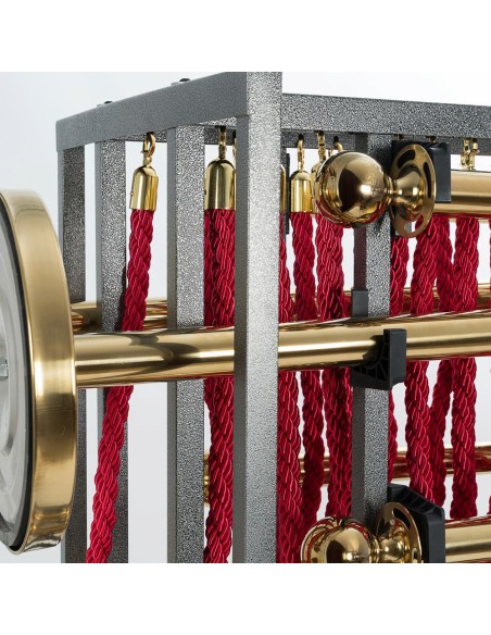 Carrinho para transporte e armazenamento de catenárias