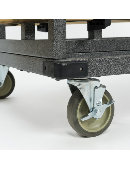 Carrinho para transporte e armazenamento de catenárias