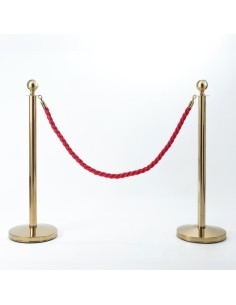 Pack 2 Mástiles de Catenaria Dorada + Cordón