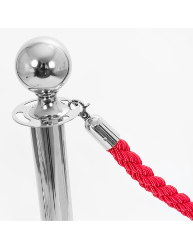 Pacote 2 mastros de catenária de prata + cabo