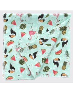 Guardanapo de Flamingos 2