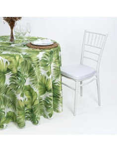 Toalha de Mesa Redonda Estampada 2
