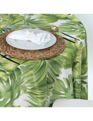 Toalha de Mesa Redonda Estampada