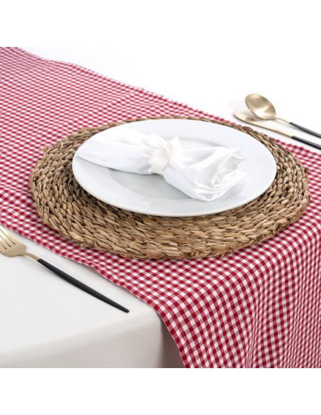 Caminho de Mesa em Tecido Estampado