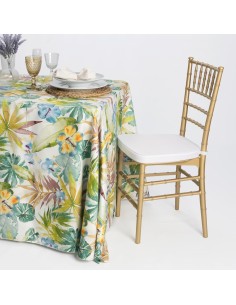 Toalha de Mesa Quadrada Estampada