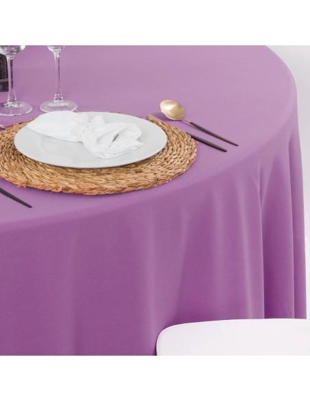 Toalha de Mesa Redonda Tecido Stretch
