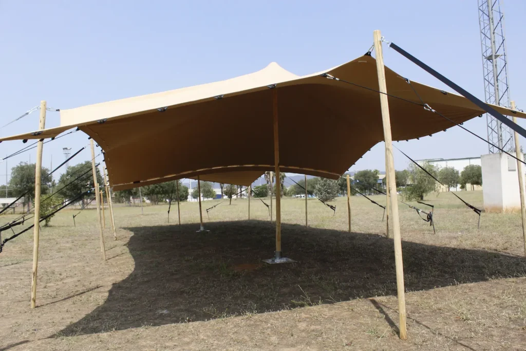 ¿Qué se debe tener en cuenta para elegir una carpa? 1 carpa-beduina