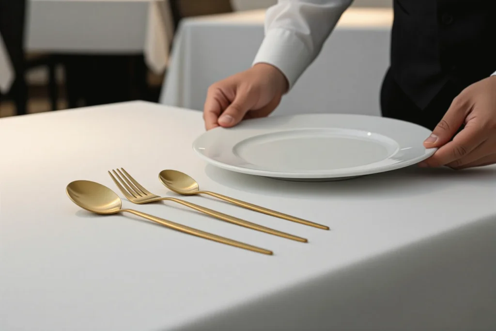 ¿Qué es el servicio de mesa?