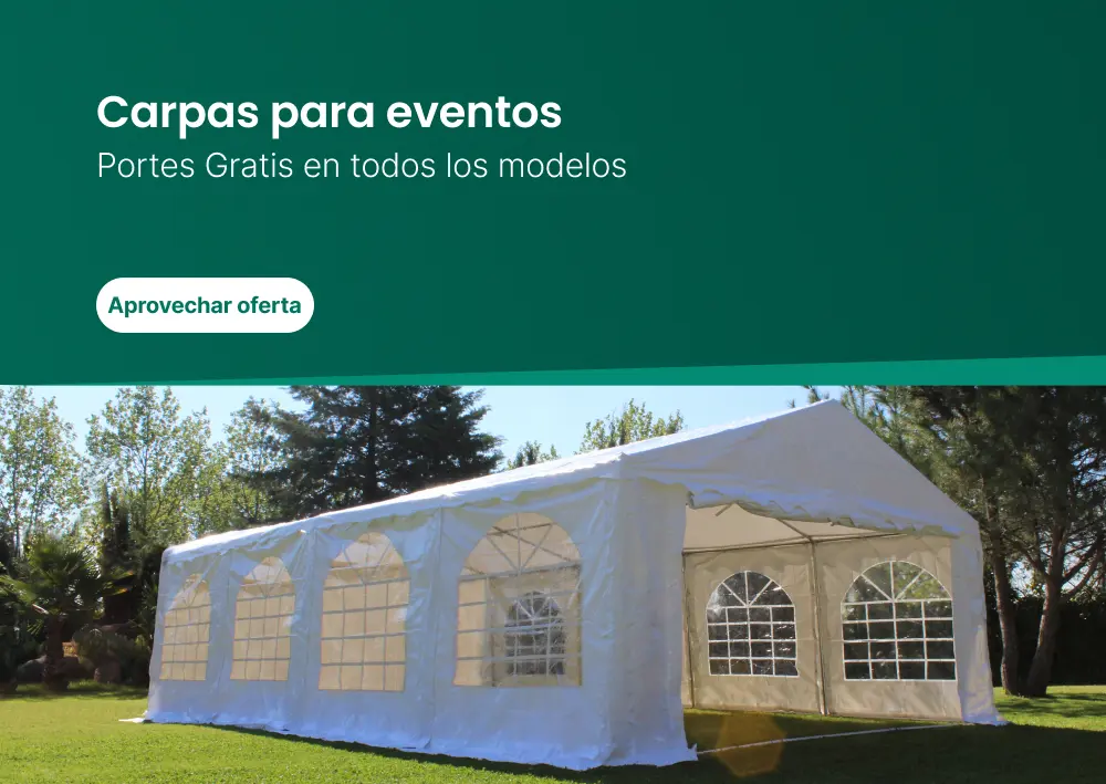 Ofertas en carpas